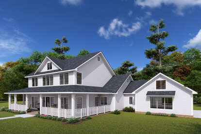 Country House Plan #4848-00413 Elevation Photo