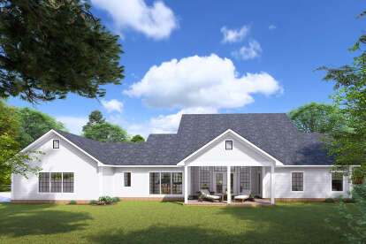 Country House Plan #4848-00413 Elevation Photo