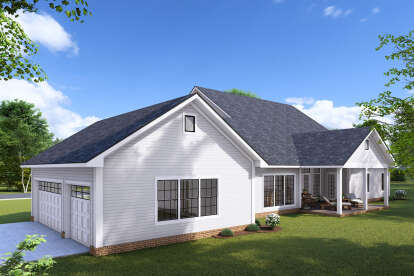 Country House Plan #4848-00413 Elevation Photo