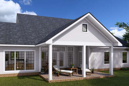 Country House Plan #4848-00413 Elevation Photo