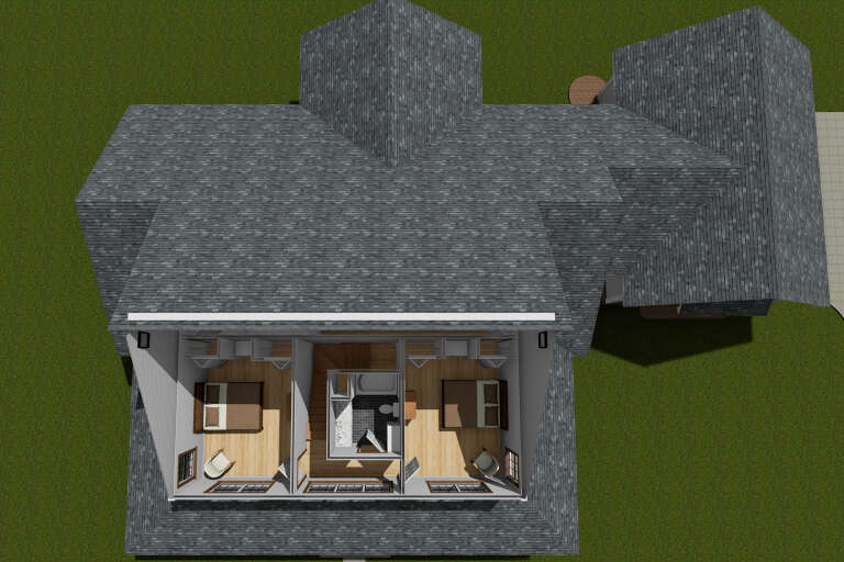 House Plan House Plan #30986 Drawing 4