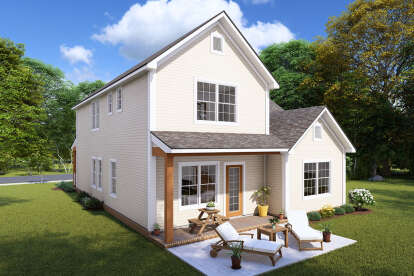 Cottage House Plan #4848-00414 Elevation Photo