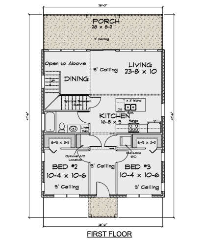 Main Floor  for House Plan #4848-00415
