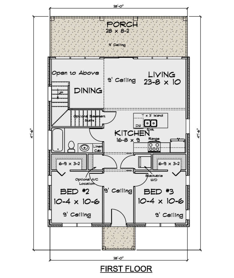 House Plan House Plan #30988 Drawing 1