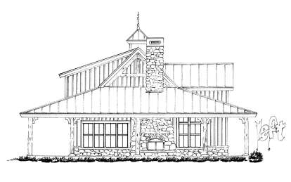 Barn House Plan #1907-00065 Elevation Photo