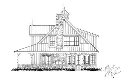 Barn House Plan #1907-00066 Elevation Photo
