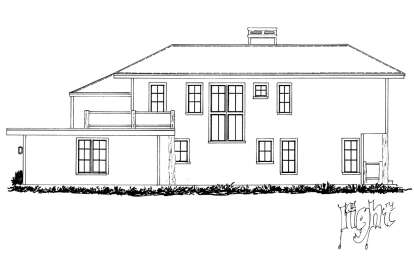 Contemporary House Plan #1907-00068 Elevation Photo