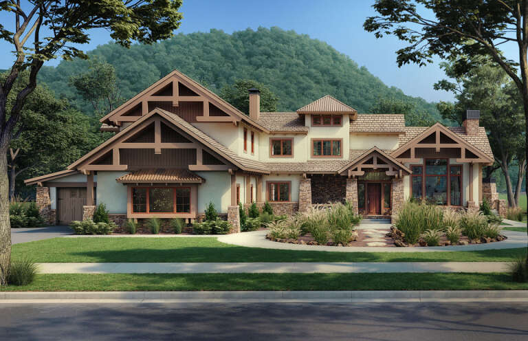 House Plan House Plan #30994 Front Elevation 