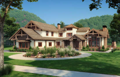 Craftsman House Plan #1907-00069 Elevation Photo