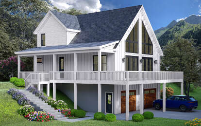 Craftsman House Plan #940-01016 Elevation Photo