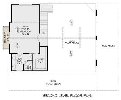 Second Floor for House Plan #940-01016
