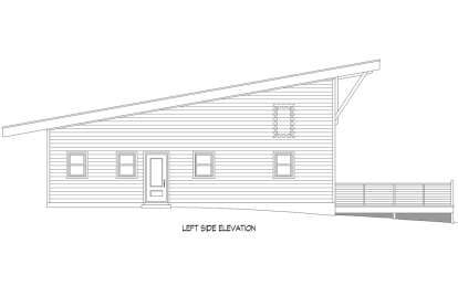 Modern House Plan #940-01017 Elevation Photo