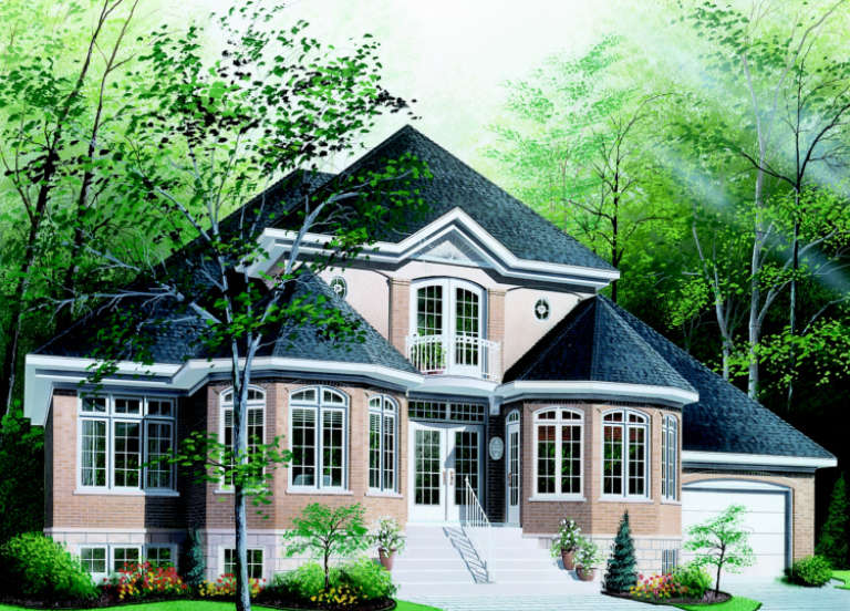 House Plan House Plan #310 Front Elevation