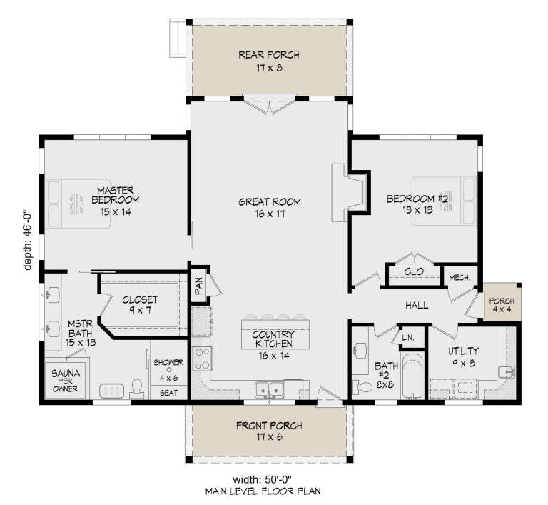 House Plan House Plan #31000 Drawing 1