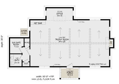 Main Floor  for House Plan #940-01024