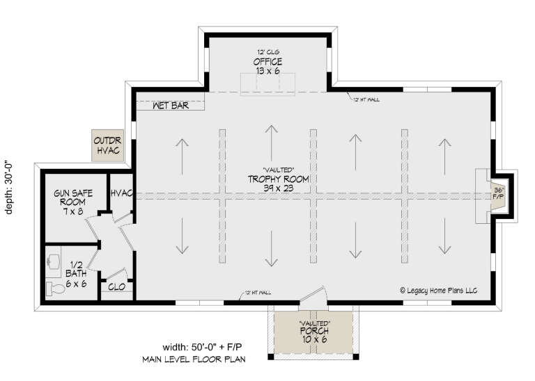 House Plan House Plan #31007 Drawing 1