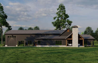 Barn House Plan #8318-00389 Elevation Photo