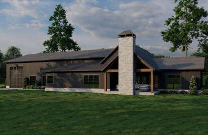 Barn House Plan #8318-00389 Elevation Photo