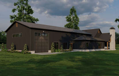 Barn House Plan #8318-00389 Elevation Photo