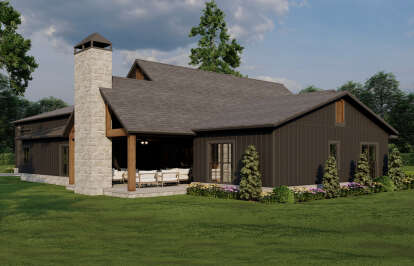 Barn House Plan #8318-00389 Elevation Photo