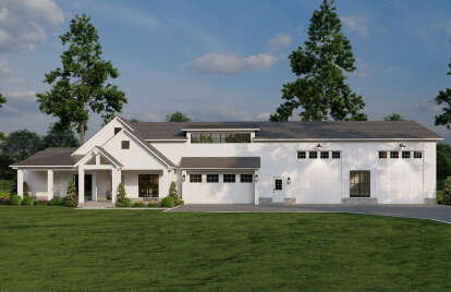 Barn House Plan #8318-00389 Elevation Photo