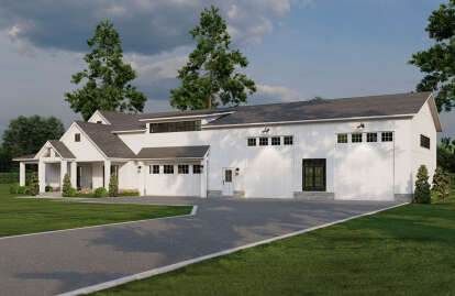 Barn House Plan #8318-00389 Elevation Photo