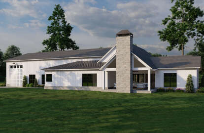 Barn House Plan #8318-00389 Elevation Photo