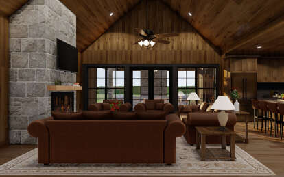 Barn House Plan #8318-00389 Additional Photo