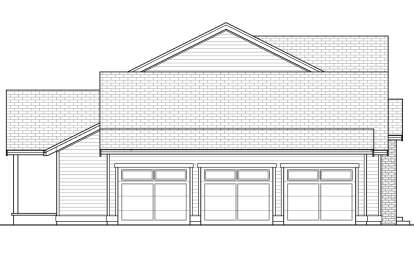 Traditional House Plan #2464-00130 Elevation Photo