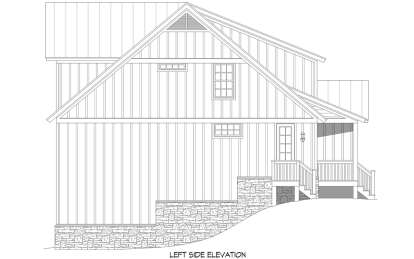 Modern Farmhouse House Plan #940-01026 Elevation Photo