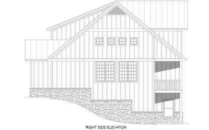 Modern Farmhouse House Plan #940-01026 Elevation Photo