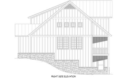 Modern Farmhouse House Plan #940-01026 Elevation Photo