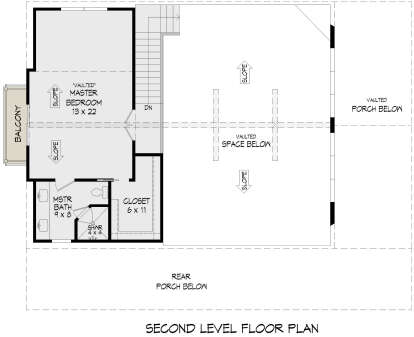 Second Floor for House Plan #940-01027