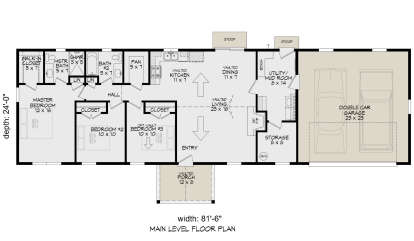 Main Floor  for House Plan #940-01028