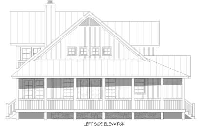 Modern Farmhouse House Plan #940-01029 Elevation Photo