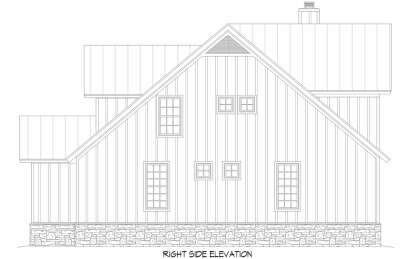 Modern Farmhouse House Plan #940-01029 Elevation Photo