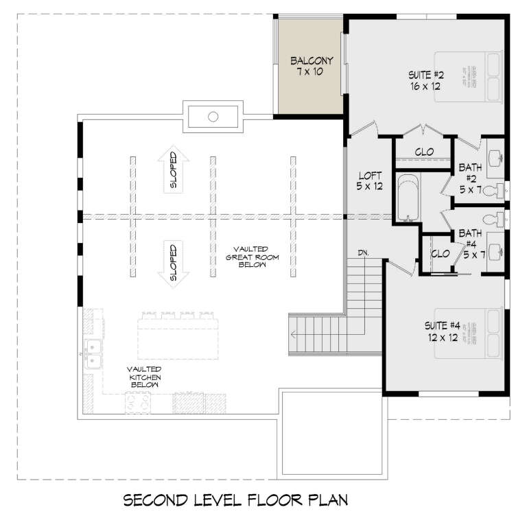 House Plan House Plan #31016 Drawing 2