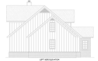 Modern Farmhouse House Plan #940-01030 Elevation Photo