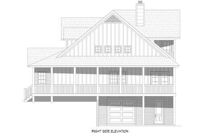 Modern Farmhouse House Plan #940-01030 Elevation Photo