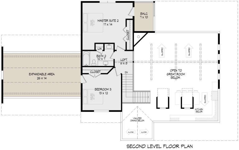 House Plan House Plan #31018 Drawing 2