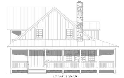 Farmhouse House Plan #940-01031 Elevation Photo