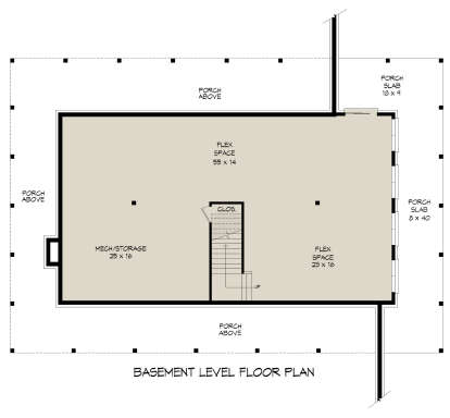 Basement for House Plan #940-01031
