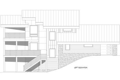 Contemporary House Plan #940-01033 Elevation Photo