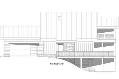 Contemporary House Plan #940-01033 Elevation Photo