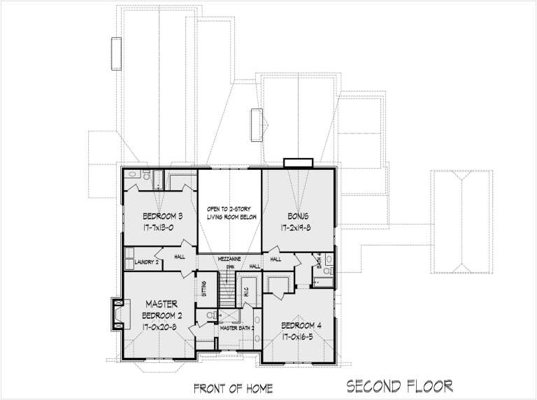 House Plan House Plan #31026 Drawing 2