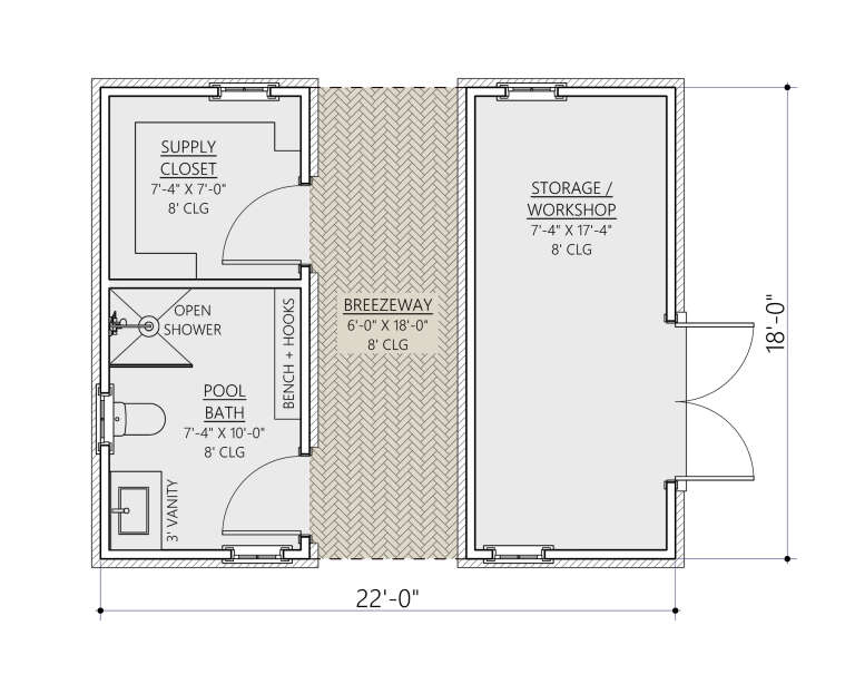 House Plan House Plan #31027 Drawing 1