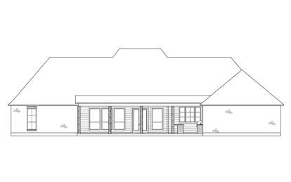 Modern Farmhouse House Plan #4534-00116 Elevation Photo