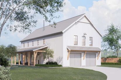 Barn House Plan #8937-00096 Elevation Photo