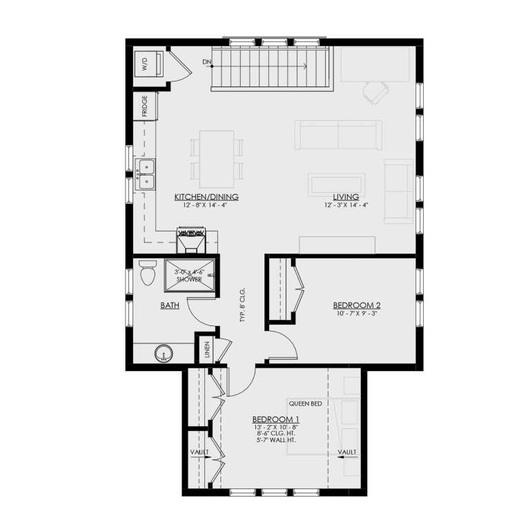 House Plan House Plan #31042 Drawing 2