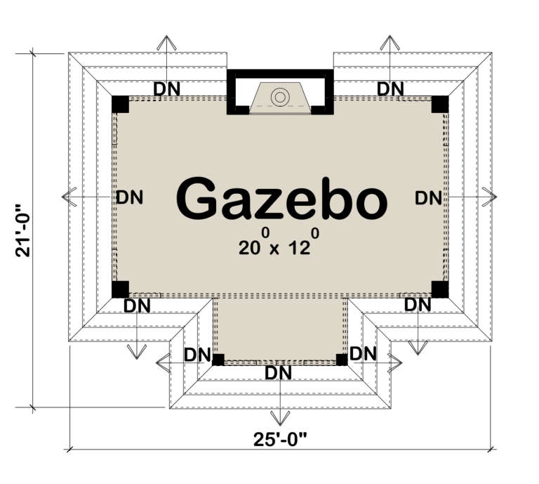 House Plan House Plan #31048 Drawing 1